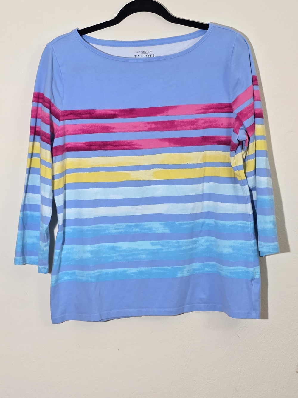 Talbots Sky Blue Crewneck Tee